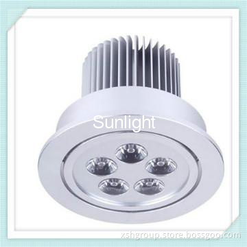 Top quality 5W Dimmable LED downlight  with TUV CE Rohs 420-480lm